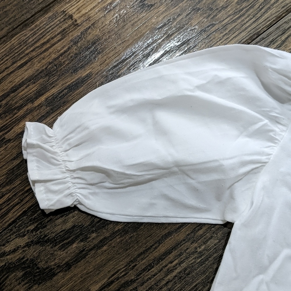 Chabre Ruffle Button Down Onesie - Picture 3 of 6